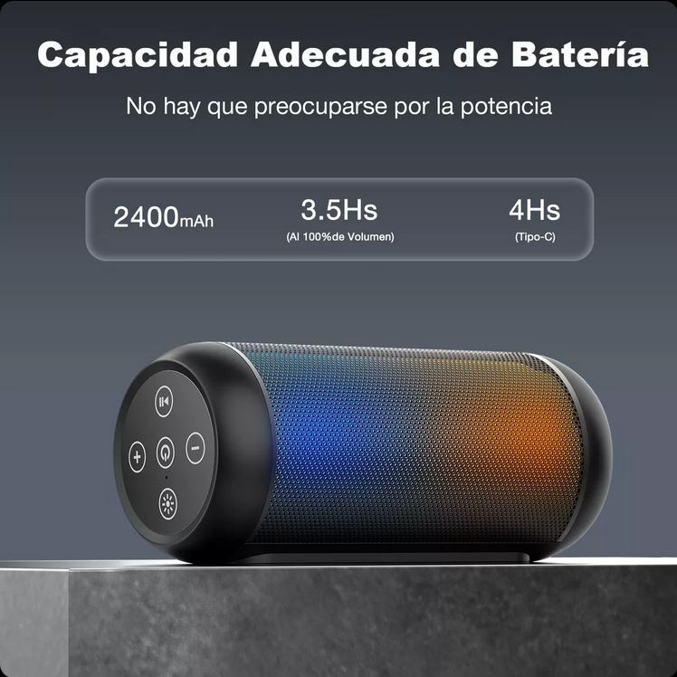 Parlante Inalámbrico portátil 1hora BOC242