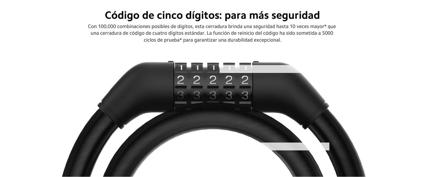 Xiaomi Candado Ultraseguro