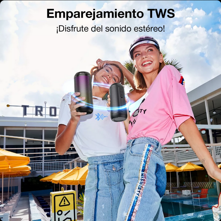 Parlante Inalámbrico portátil 1hora BOC242