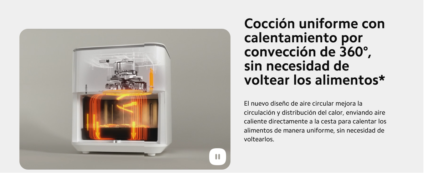 Xiaomi Smart Air Fryer 6.5 L-El chef de tu familia.