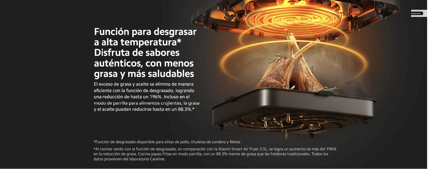 Xiaomi Smart Air Fryer 6.5 L-El chef de tu familia.