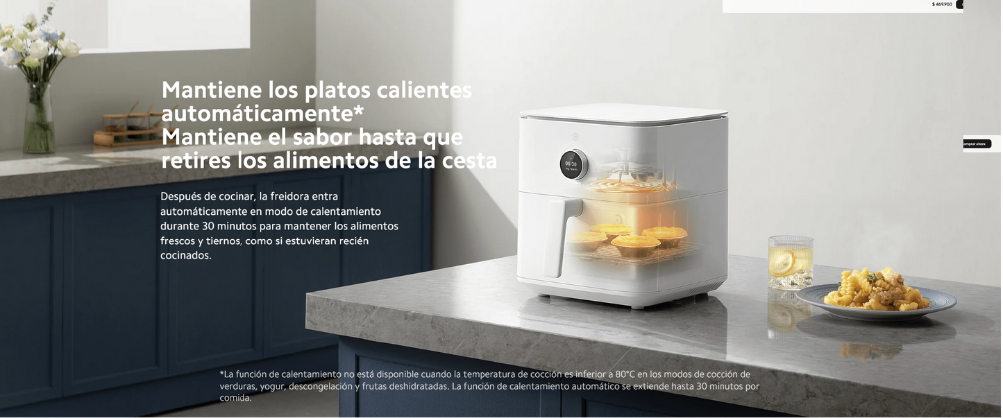 Xiaomi Smart Air Fryer 6.5 L-El chef de tu familia.